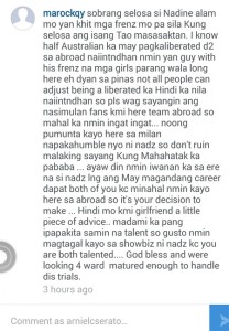 James Reid- Two Girls-Controversy