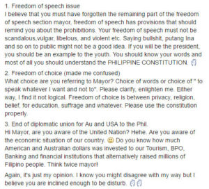 Open letter to Digong 1