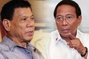 Mayor duterte to binay