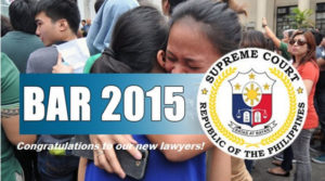 November 2015 Bar Exam Results