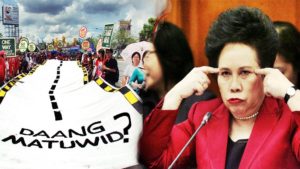 Senator Miriam on daang matuwid ultimate frustration