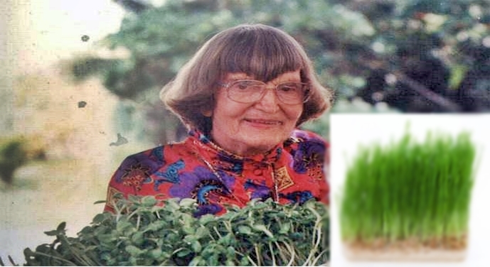 80-Year-Old Woman Reveals Secret Over Grey Hair: Wheat Grass