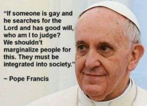 Pope Francis, Christians Should Apologize To Gay People