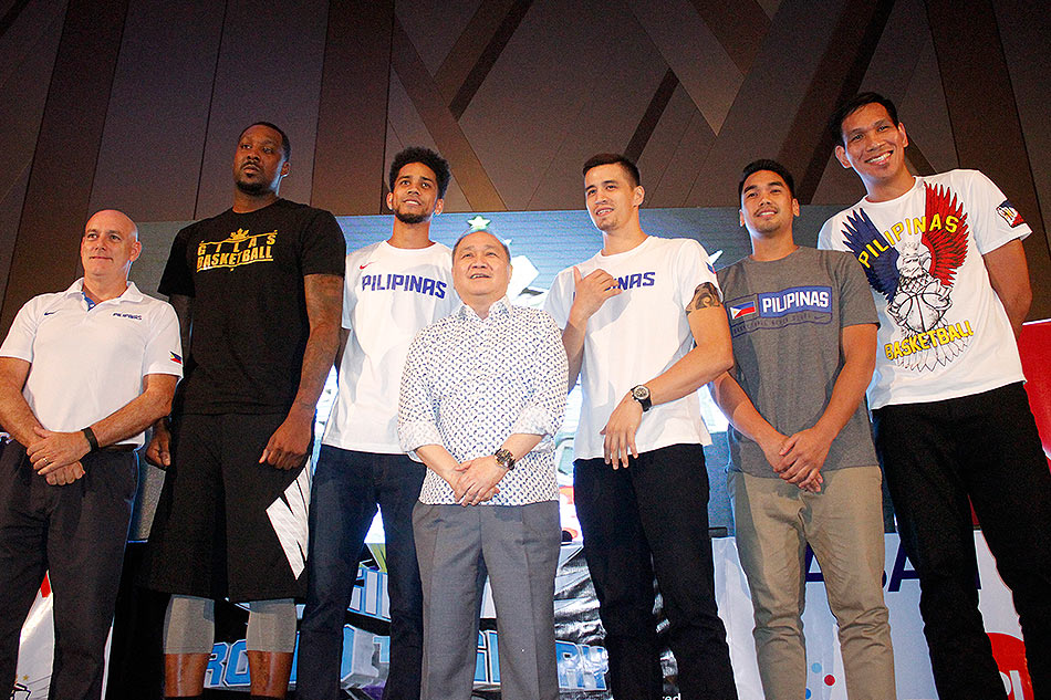 Gilas Pilipinas Line-up