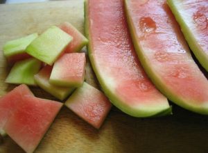 watermelon rinds