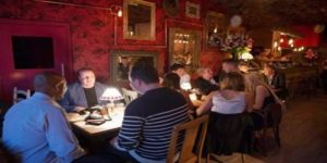 Gin Tub Bar customers.