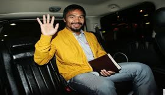 Sen. Emmanuel "Manny" Pacquiao.