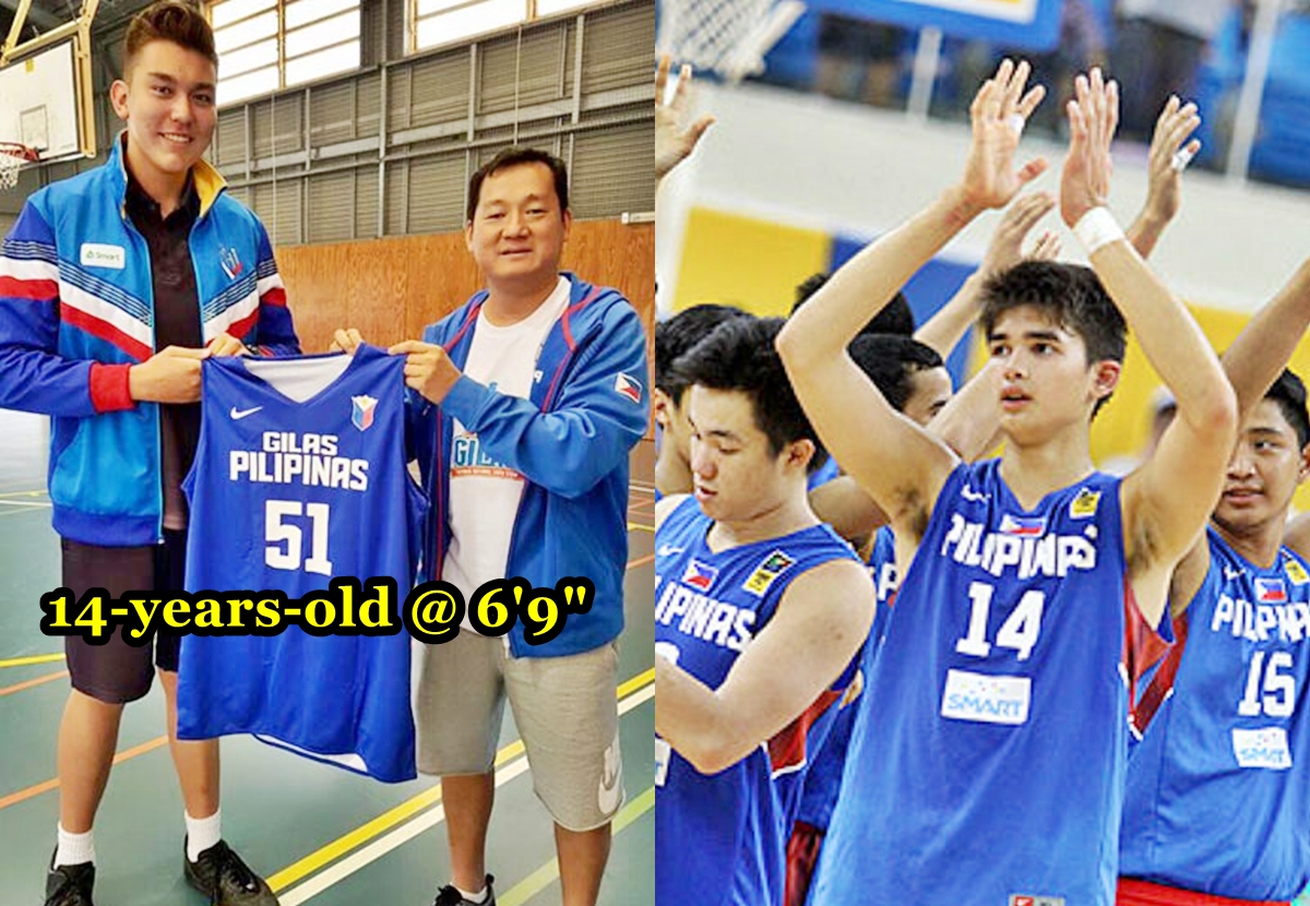6’9″ Fil-Australian Teenager