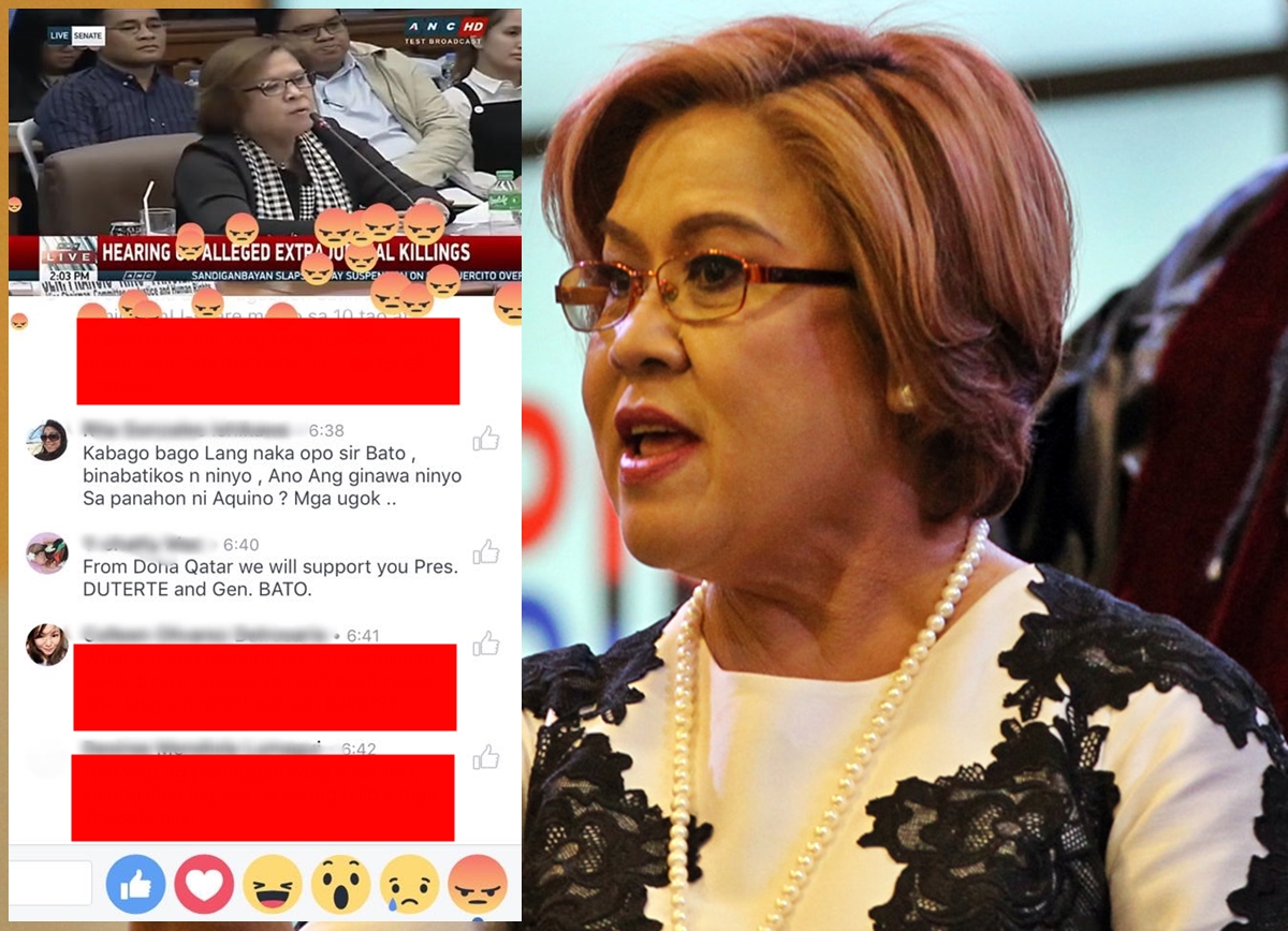 senate hearing de lima