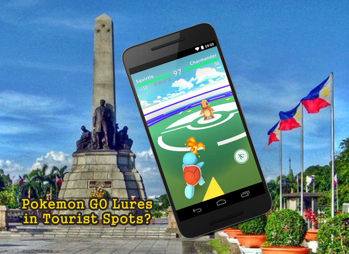 Pokemon Go lures Philippine Tourist spots