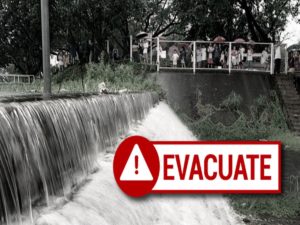 red alert La Mesa Dam