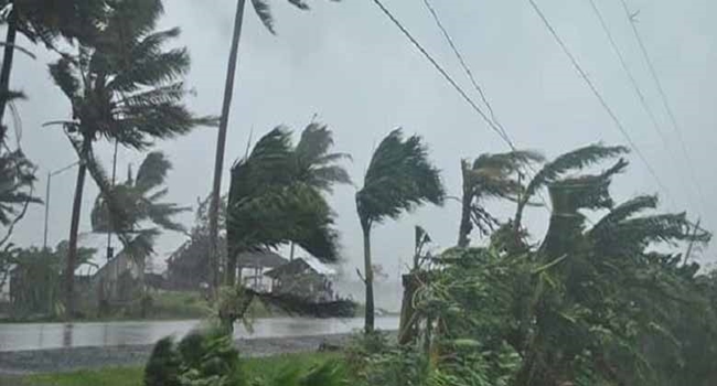 Damages left by Bagyong Ferdie