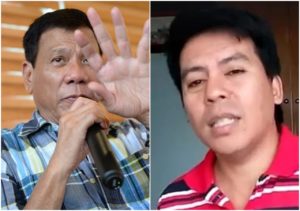 Man lambasted Duterte