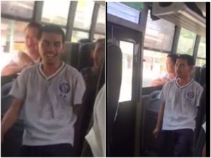Man Named Budoy Sings Inside A Bus Went Viral On The Social Media