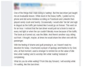 Important Lesson From A Taxi Driver Went Viral on Social Media