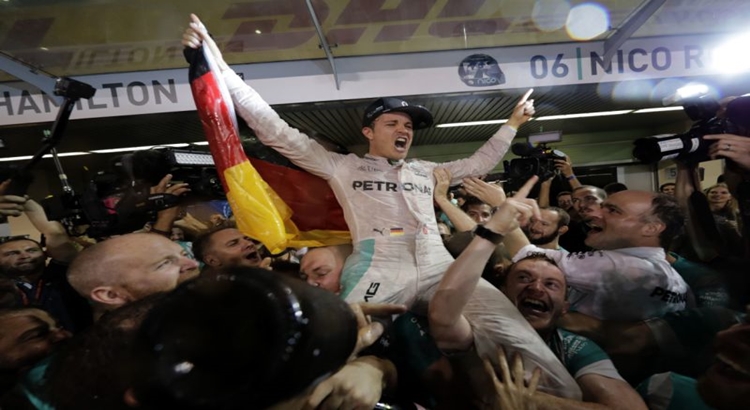 Formula One champion Nico Rosberg resigns.