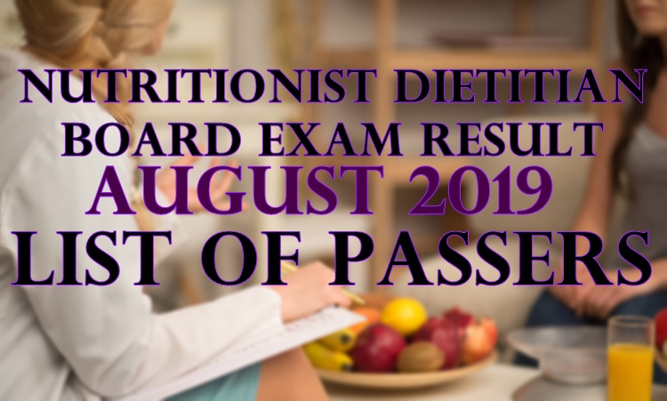nutritionist dietitian passers