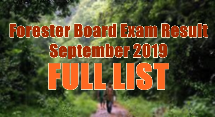 forester board exam full