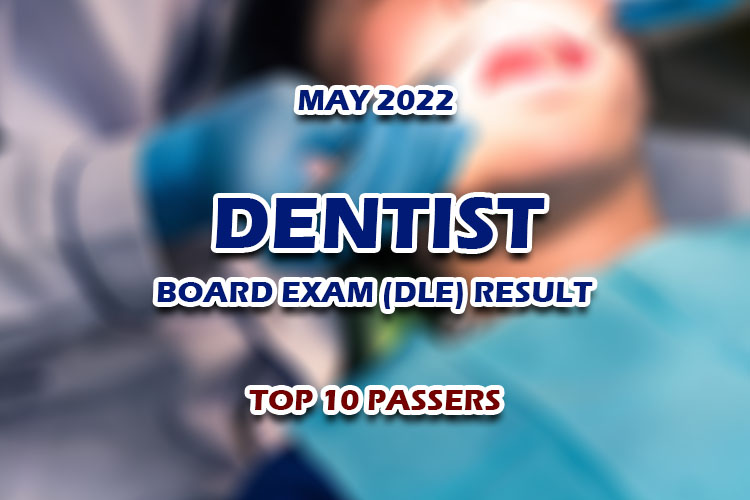 DLE RESULTS MAY 2022 TOP 10 PASSERS