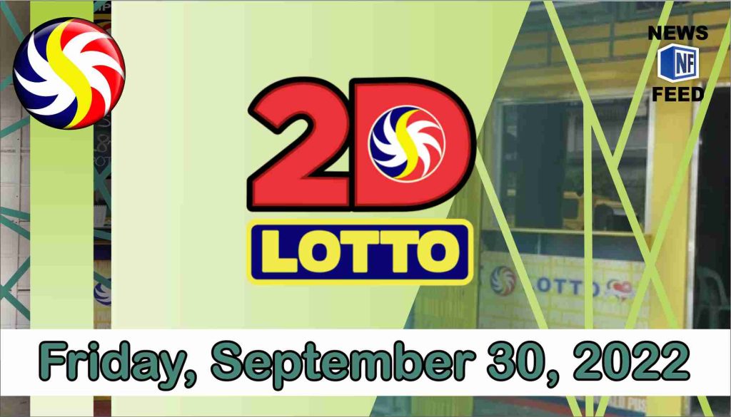 2D LOTTO RESULT Today, Friday, September 30, 2022