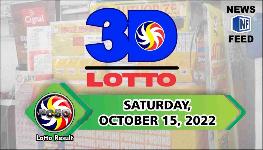 3D Lotto Result