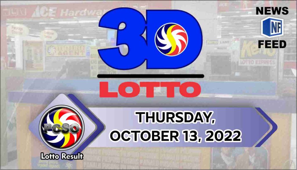3D Lotto Result