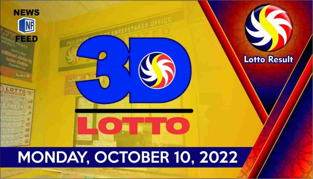 3D Lotto Result