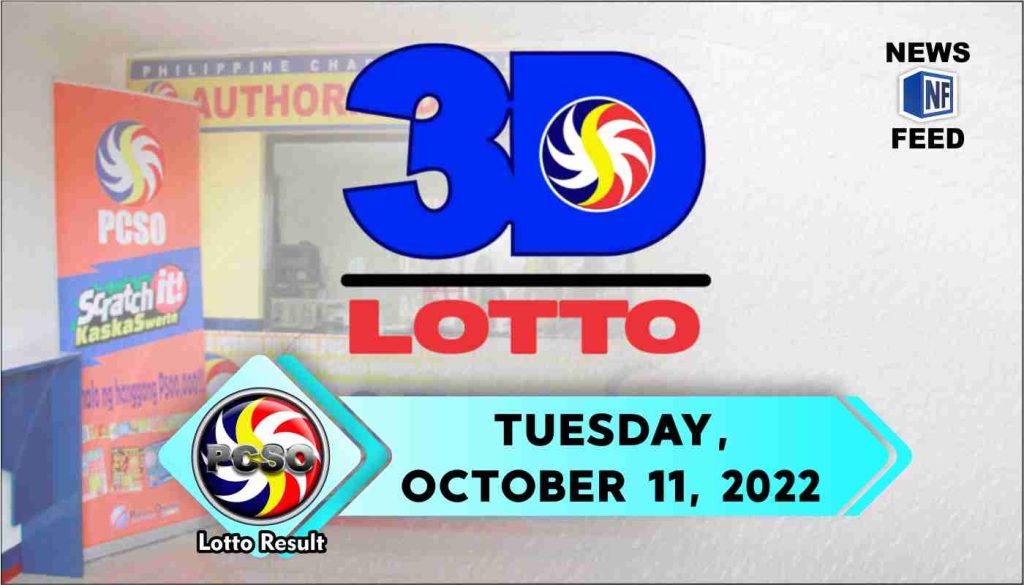 3D Lotto Result