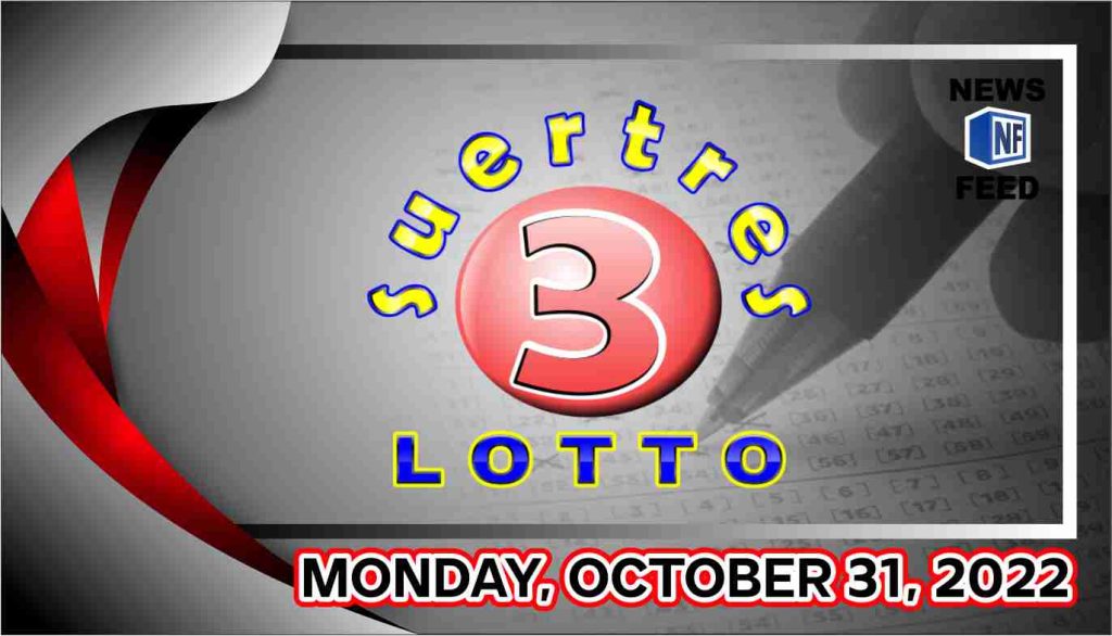 SWERTRES RESULT, Monday, October 31, 2022 – Official PCSO Lotto Results