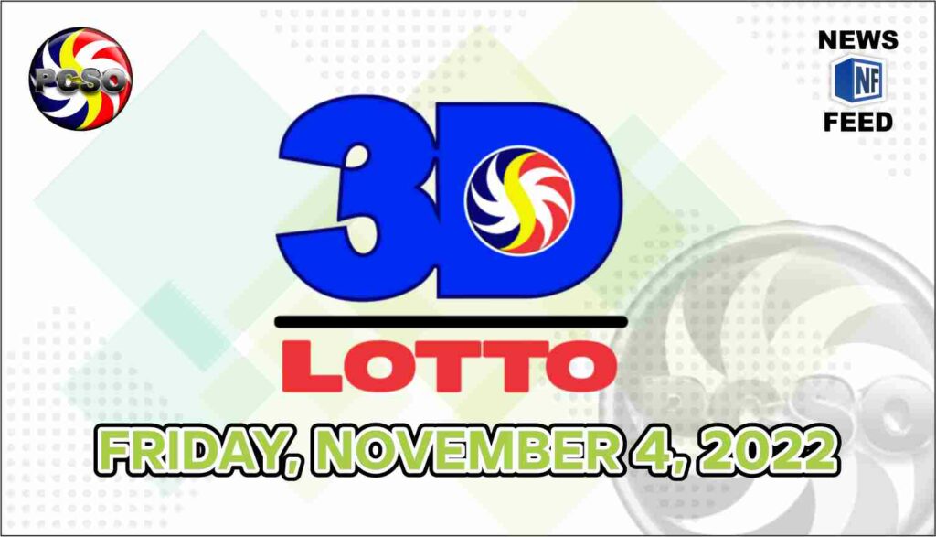 3D Lotto Result