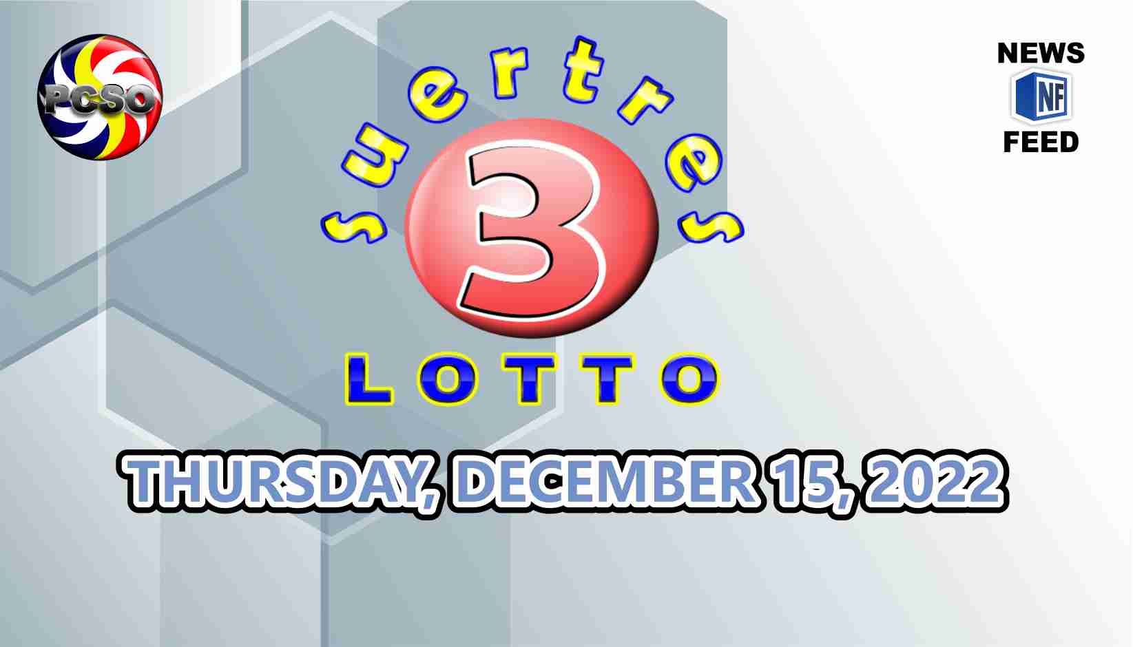 Swertres Result Thursday December Official Pcso Lotto Results