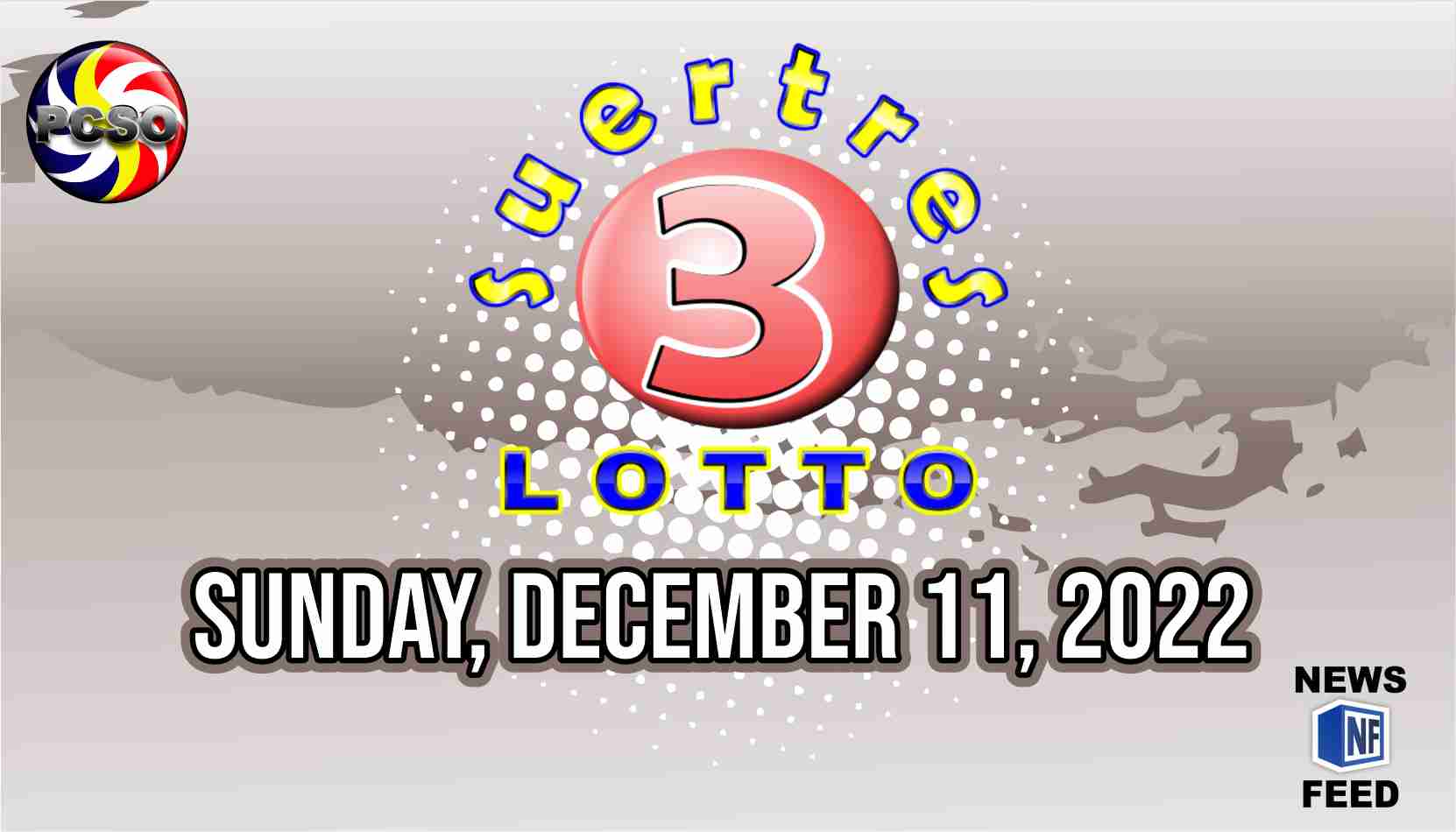 Swertres Result Sunday December Official Pcso Lotto Results