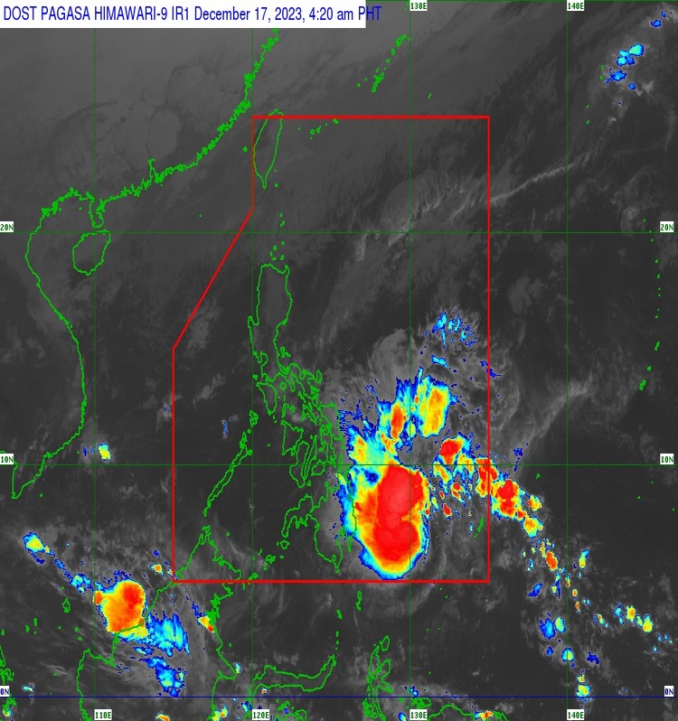 The Low Pressure Area In Surigao Has Developed Into Tropical Depression