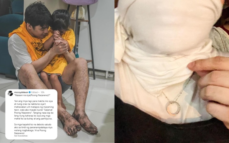 McCoy De Leon on Nazarene 2024 Traslacion 