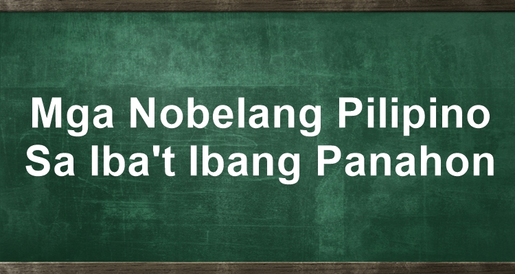 Mga Nobelang Pilipino