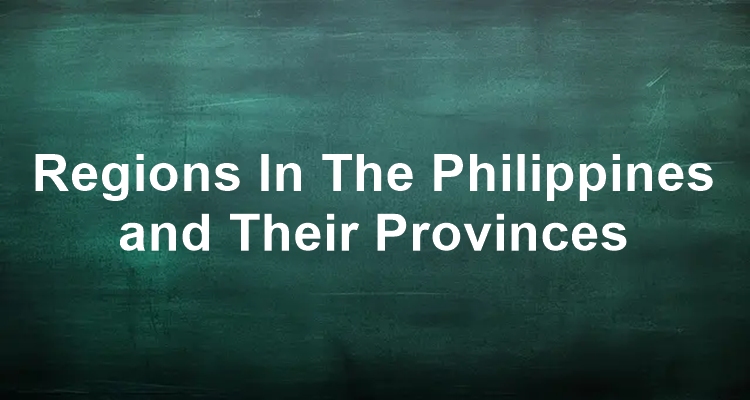 Regions In The Philippines