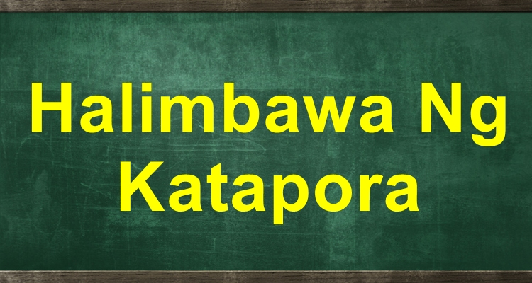 Halimbawa Ng Katapora