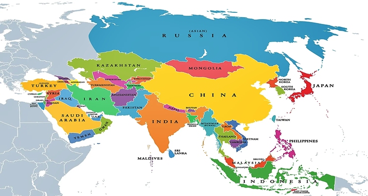 Regions Of Asia