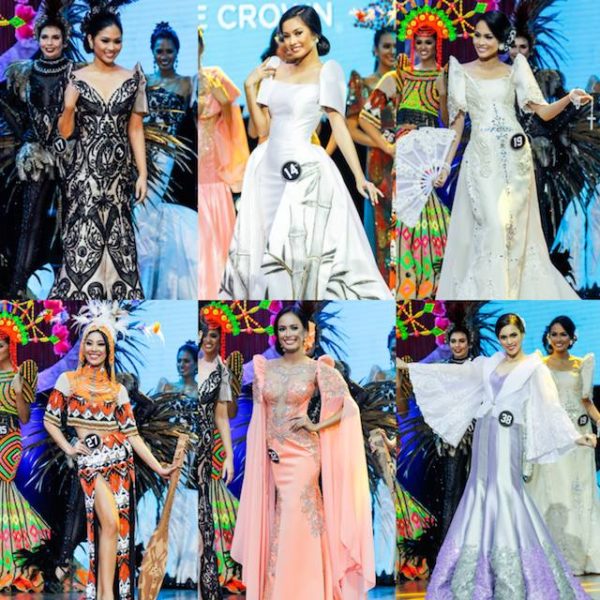 Bb. Pilipinas 2016 National Costume Finalists (Top 6)