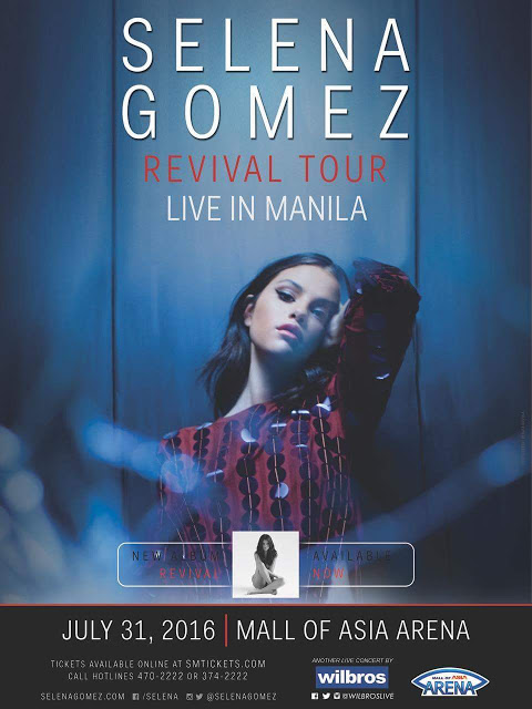 Selena Gomez Is Coming Back To Manila For Her "The Revival Tour"