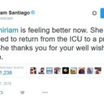 Miriam Ready To Return To Private Room