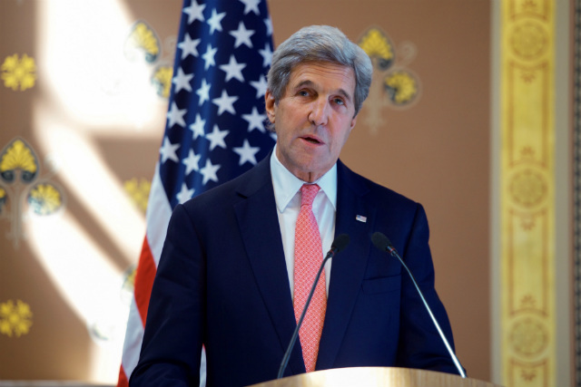 US Secretary of State John Kerry Arrives in Manila