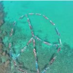 Calayan Fishermen's Boats Form Peace Sign