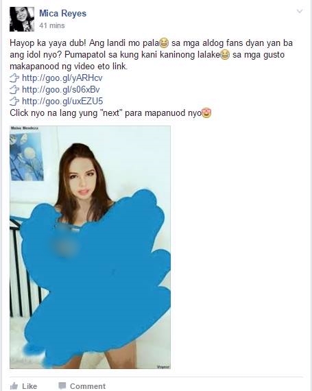 Maine Mendoza Alleged Video Angered Fans As It Is Just Made Up According To Them