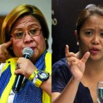 Nancy Binay has expressed sympathy for Senator Leila de Lima.