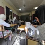 Muslim Mothers Wearing Veil