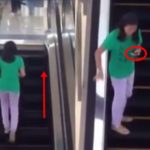 Viral Video Of A Girl Walks On The Wrong Escalator