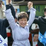 Koreans protest against their president