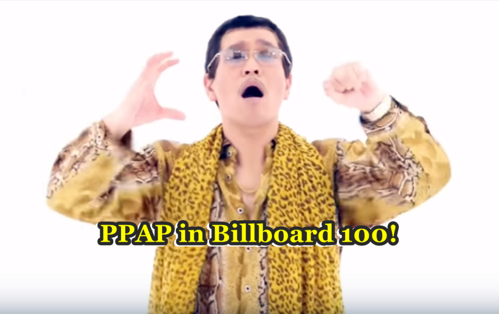 Pen Pineapple Apple Pen (PPAP) Makes It In Billboard 100