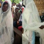 Mosquito Nets In Uganda Turned Into A Wedding Gown